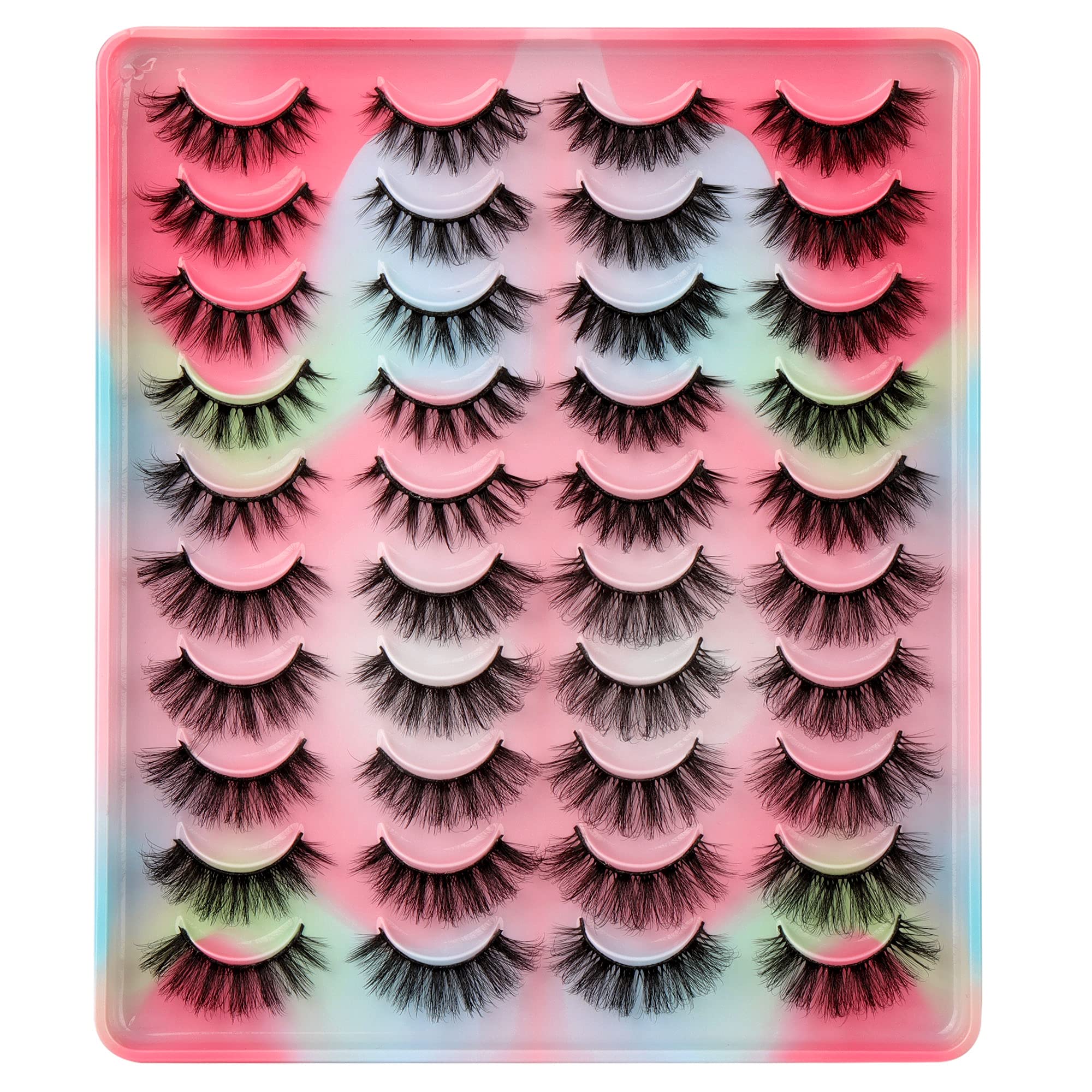 Yawamica eye-shape friendly lashes suit small, large, and round eyes.