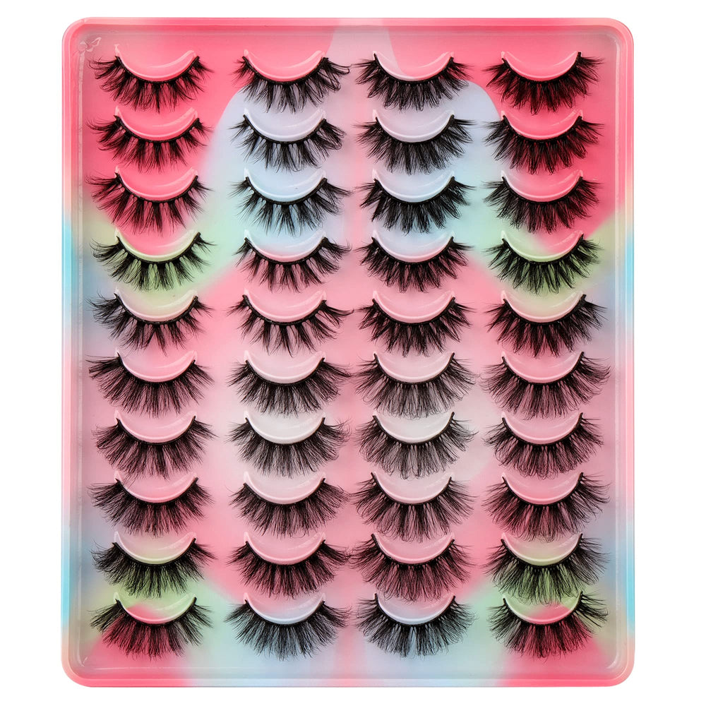 Yawamica eye-shape friendly lashes suit small, large, and round eyes.