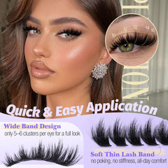 Yawamica fast DIY application showing 5-6 clusters per eye.