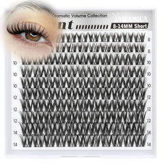Yawamica Flaunt Lash Clusters 8-14mm for quick daily glam and depth.