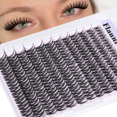 Yawamica Flaunt Lash Clusters wispy 8-18mm blend naturally for everyday glam.