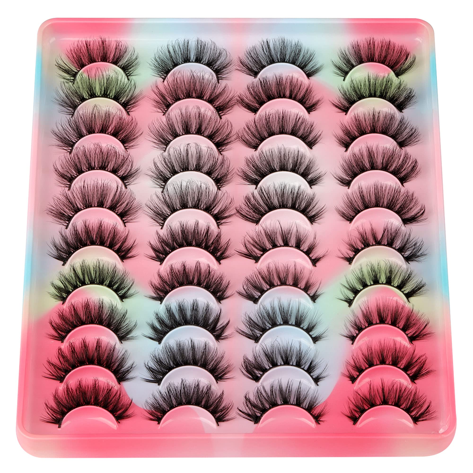 Yawamica flexible lash band helps easy alignment and comfortable wear.