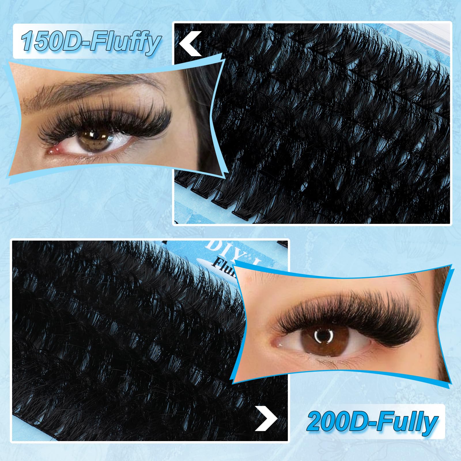 Yawamica flexible-band lashes ensure comfortable, breezy wear