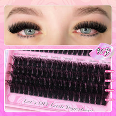 Yawamica three-step application for easy home lash DIY