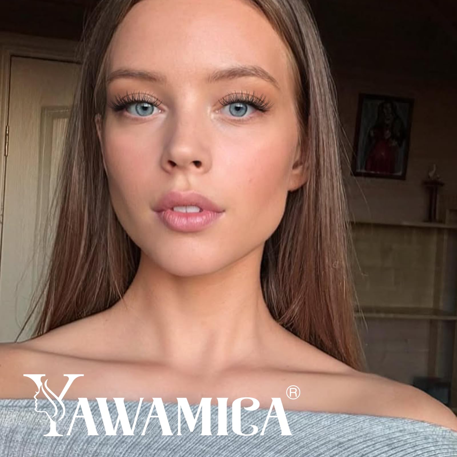 Yawamica handmade, lightweight lash clusters feel comfortable and reusable.