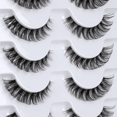 Yawamica invisible-band lashes simplify application and comfort all day.