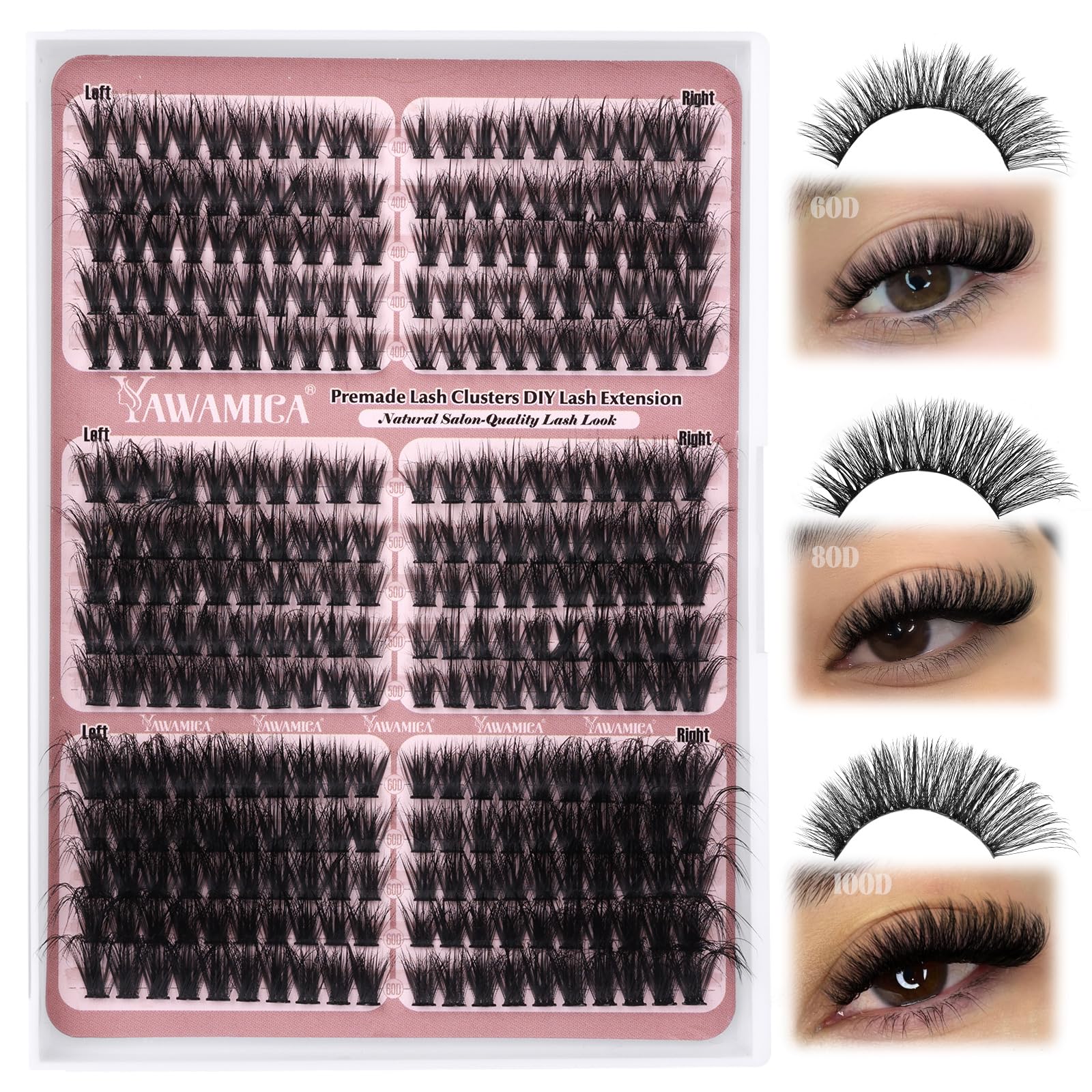 Yawamica compact DIY kit for customizing day-to-night lash looks.