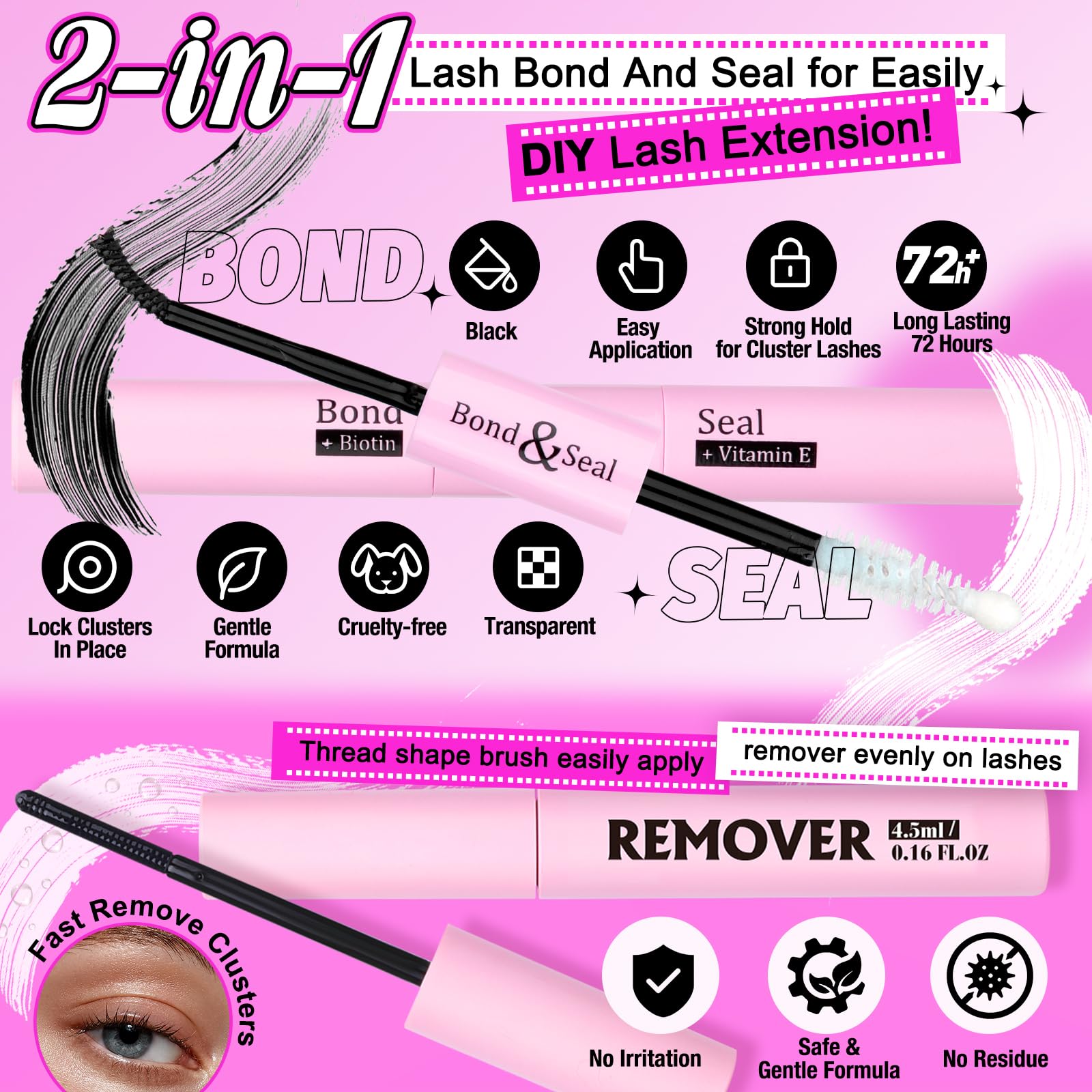 Yawamica lash applicator aids precise placement