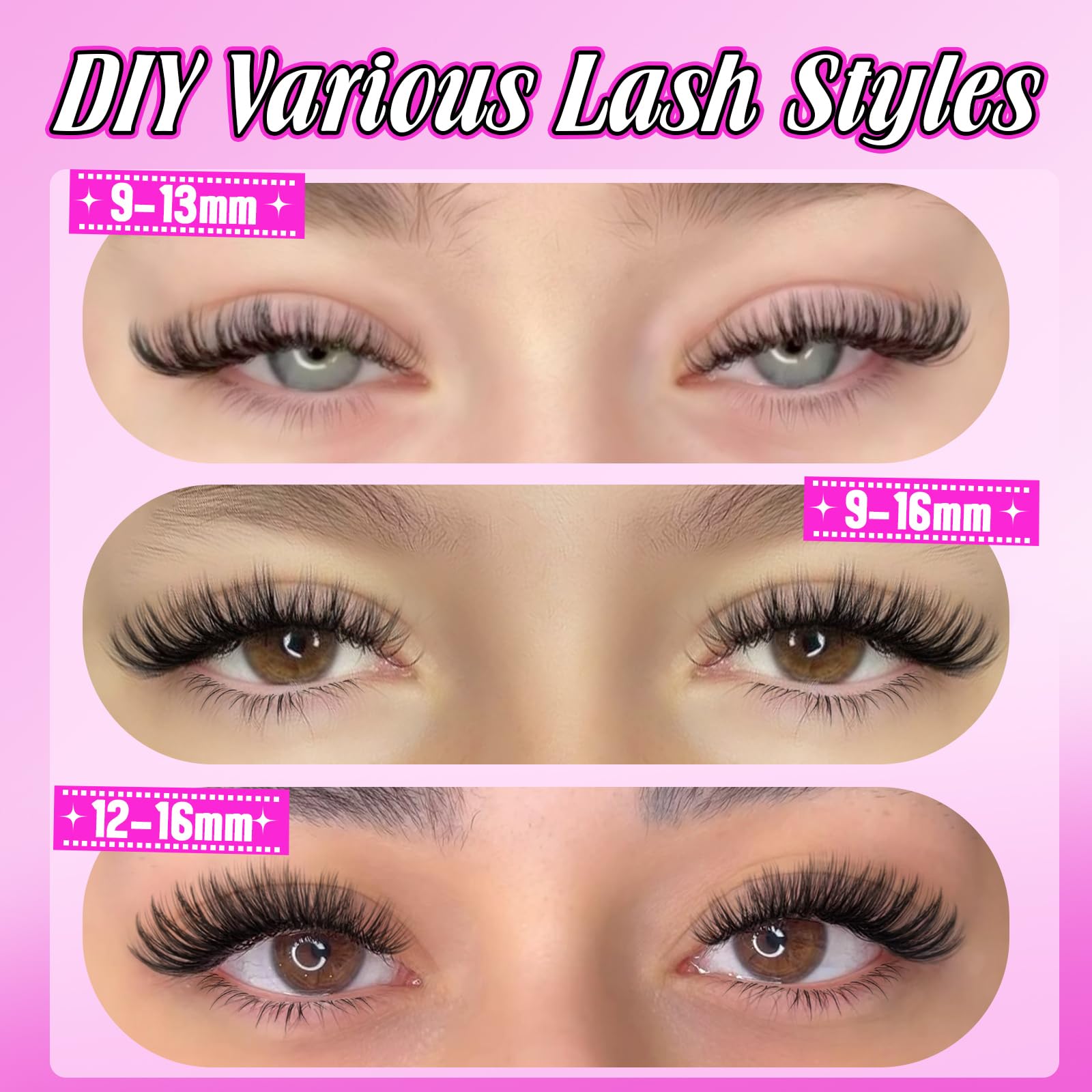 Yawamica lash remover for gentle removal