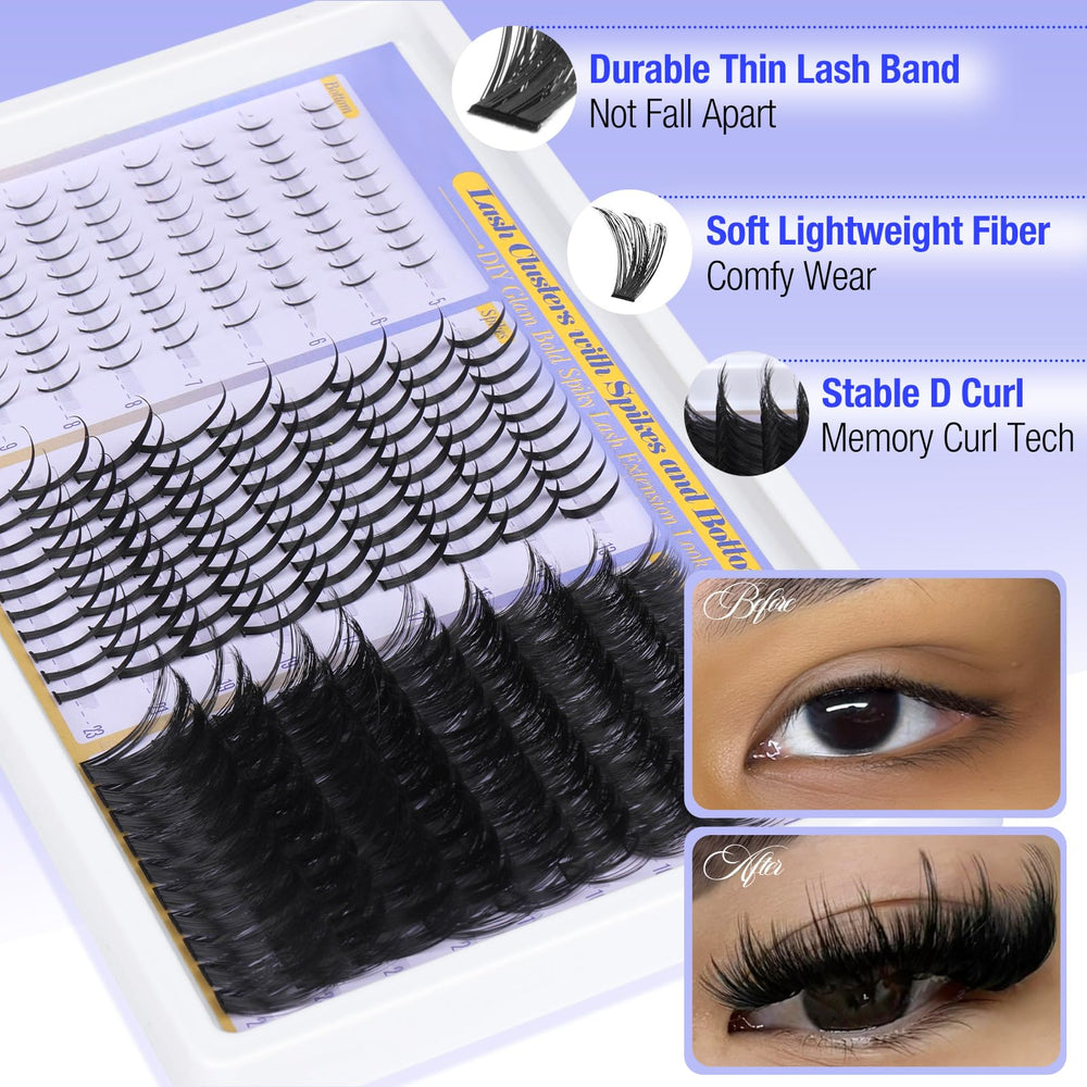Yawamica manga look kit for DIY complete lash drama.