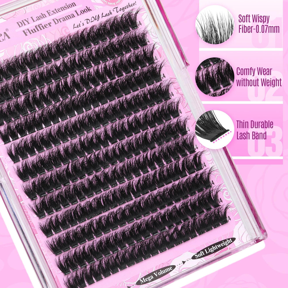 Yawamica matte black mink fibers deliver soft, natural finish.