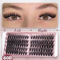 Yawamica premade clusters with 10 clusters per eye for easy DIY shaping.