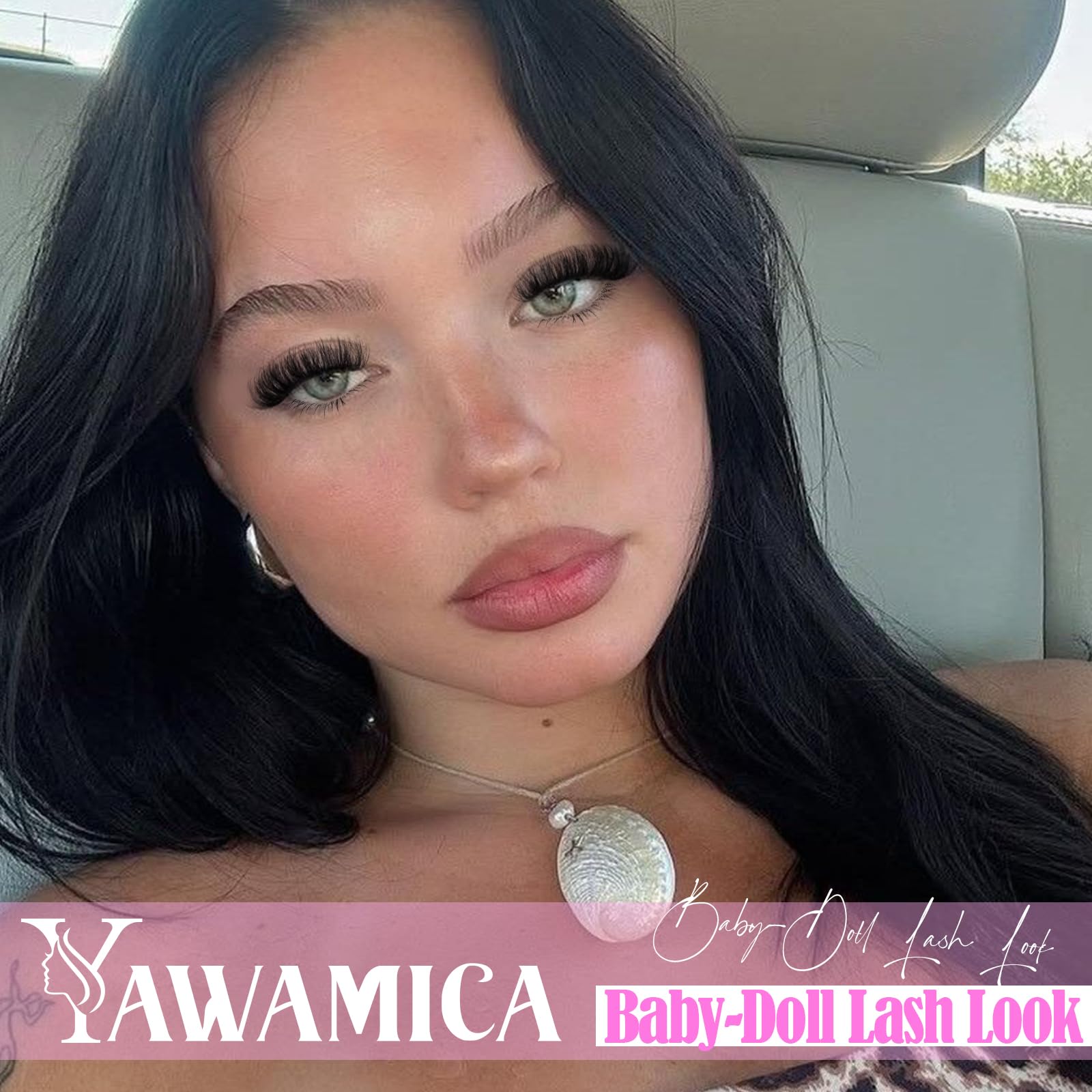 Yawamica 200D clusters pair with your favorite glue for salon-like results.