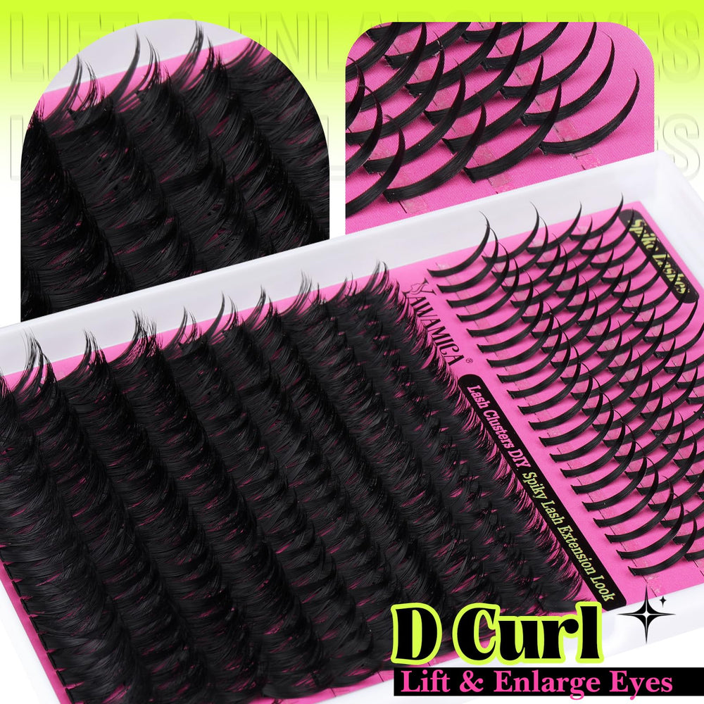 Yawamica thin lash band ensures a discreet, smooth application.