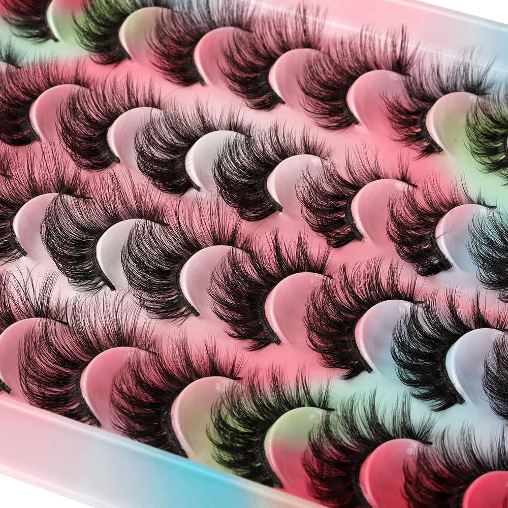 Yawamica vegan soft synthetic lashes deliver cruelty-free smooth texture.