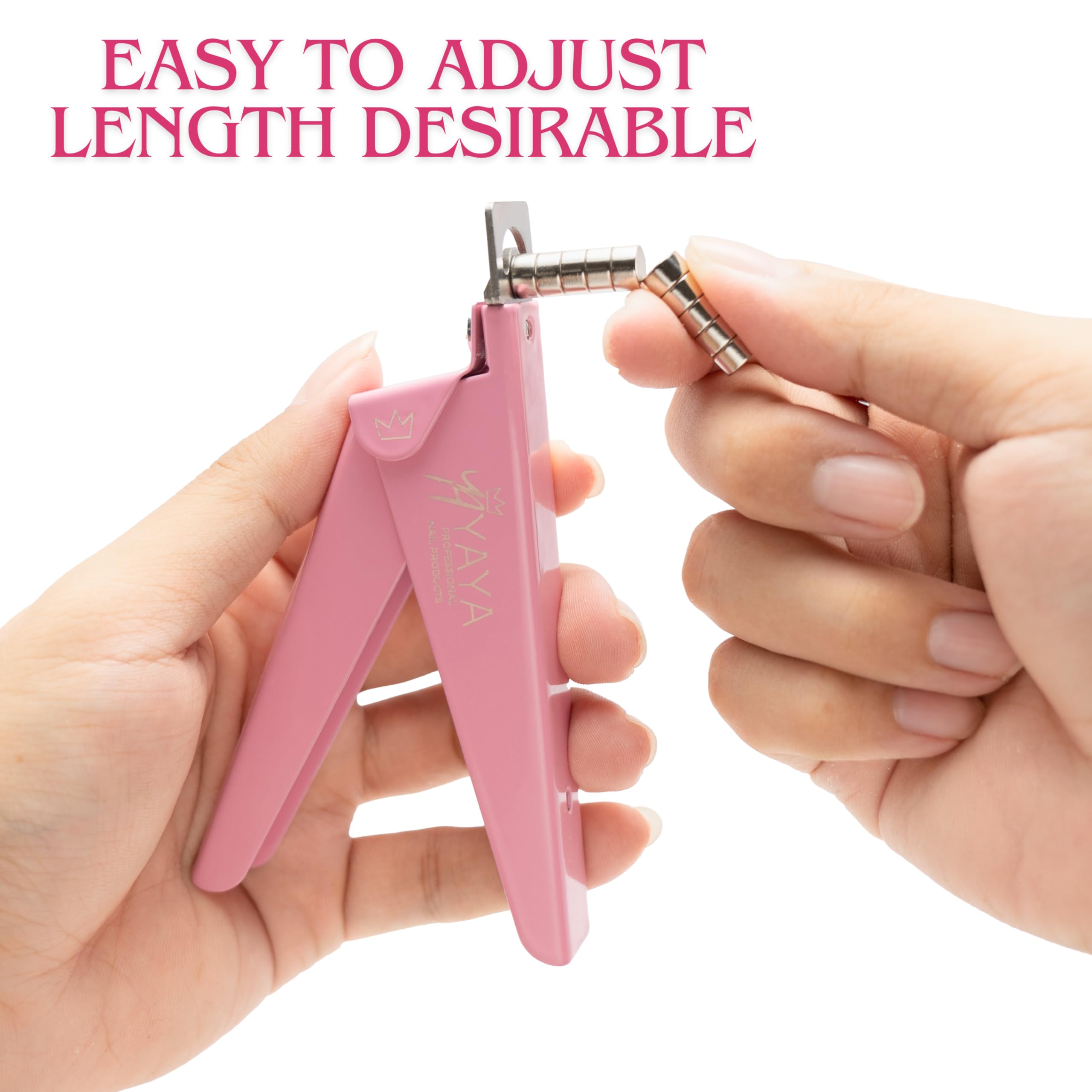 YAYA NAILS compact design fits various hands for comfortable nail art.