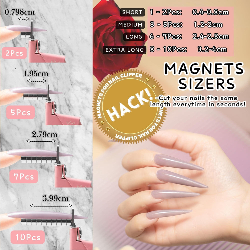 YAYA NAILS stainless steel nail clippers resist rust for durable at-home use.