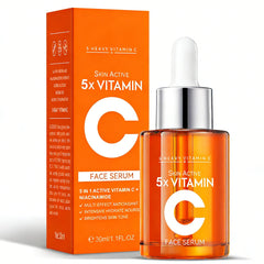 Yayabb Vitamina C 20% en botella frontal para piel radiante y fresca