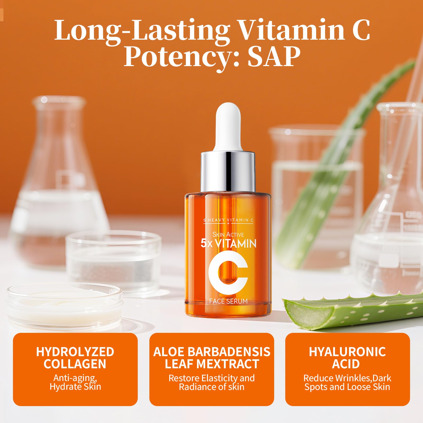 Yayabb Vitamina C 20% con ingredientes naturales para cuidado diario