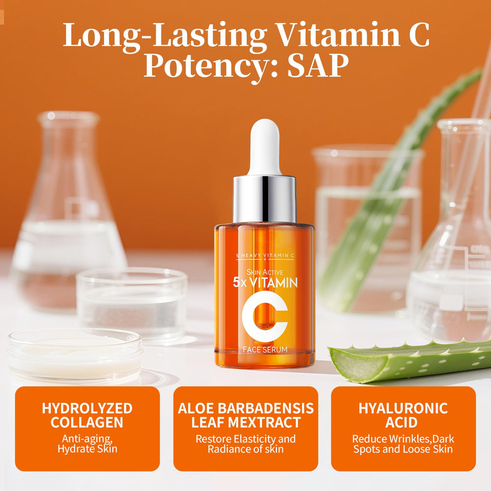 Yayabb Vitamina C 20% con ingredientes naturales para cuidado diario