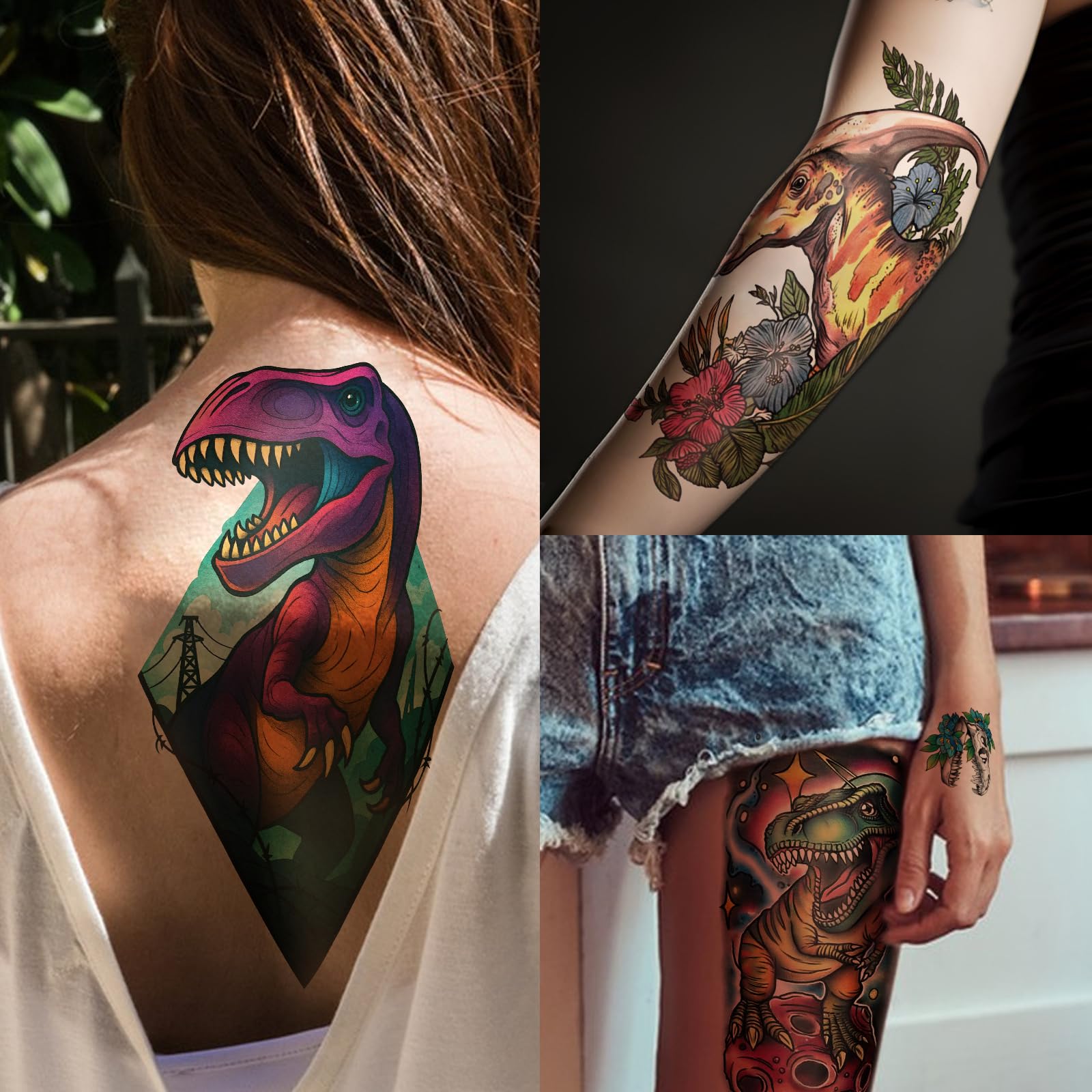 Yazhiji Sauropod tattoo adds long-neck charm to stickers and skin