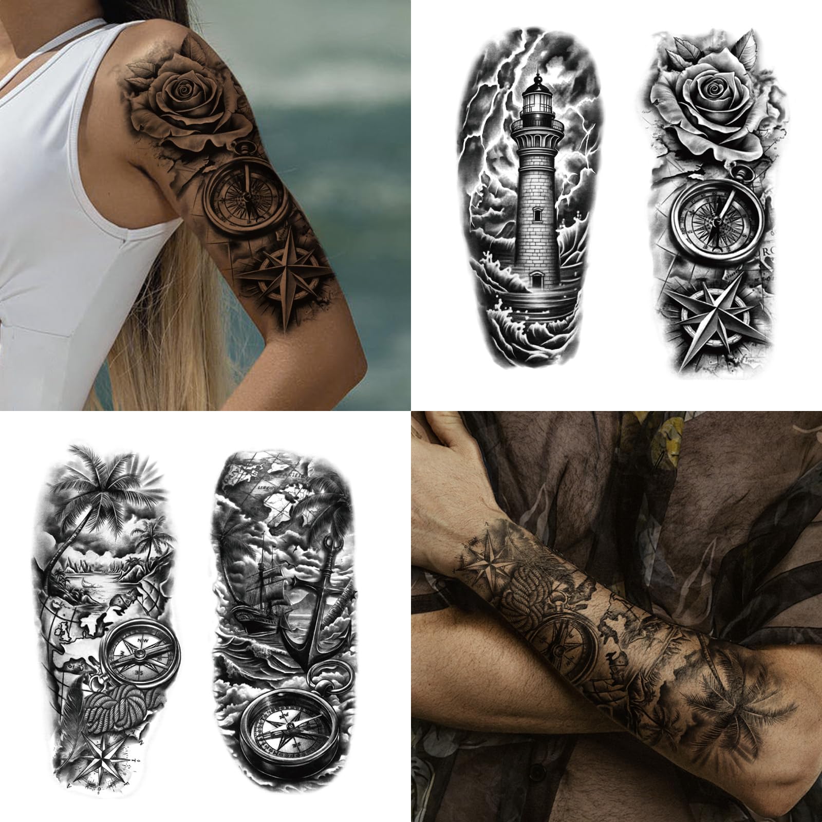 Tatuaje Yazhiji pirata barco: temática aventurera para festivales