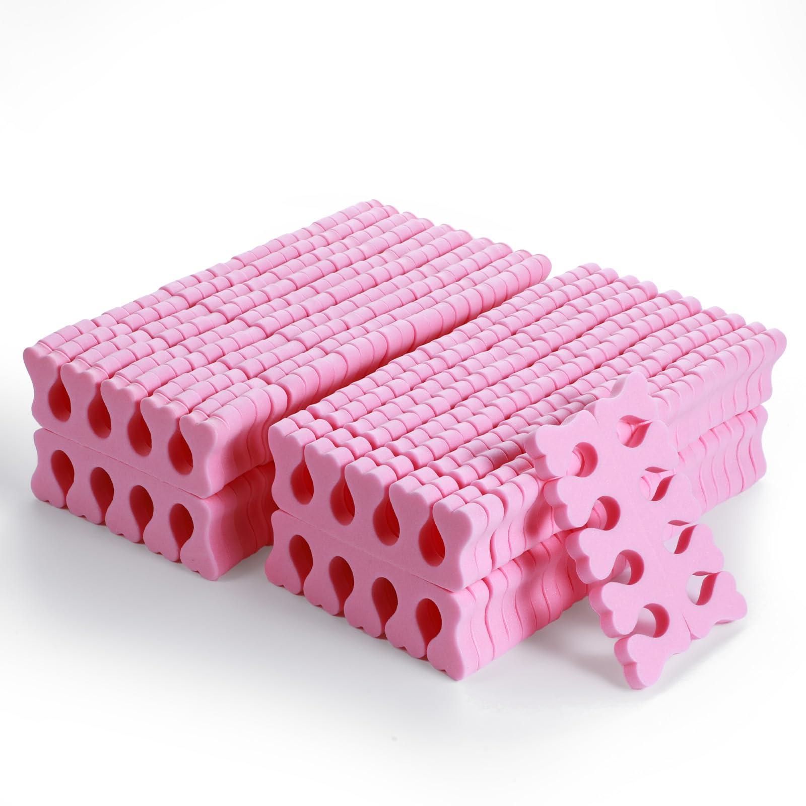 YBEATY heart-shaped sponge toe separators for precise polish