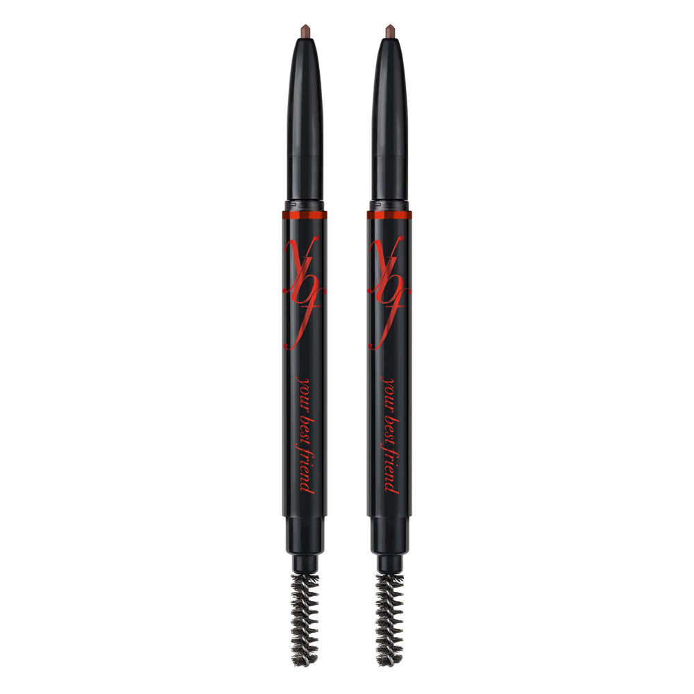 YBF lápiz de cejas universal con 22 tonos para combinar con cabello y piel