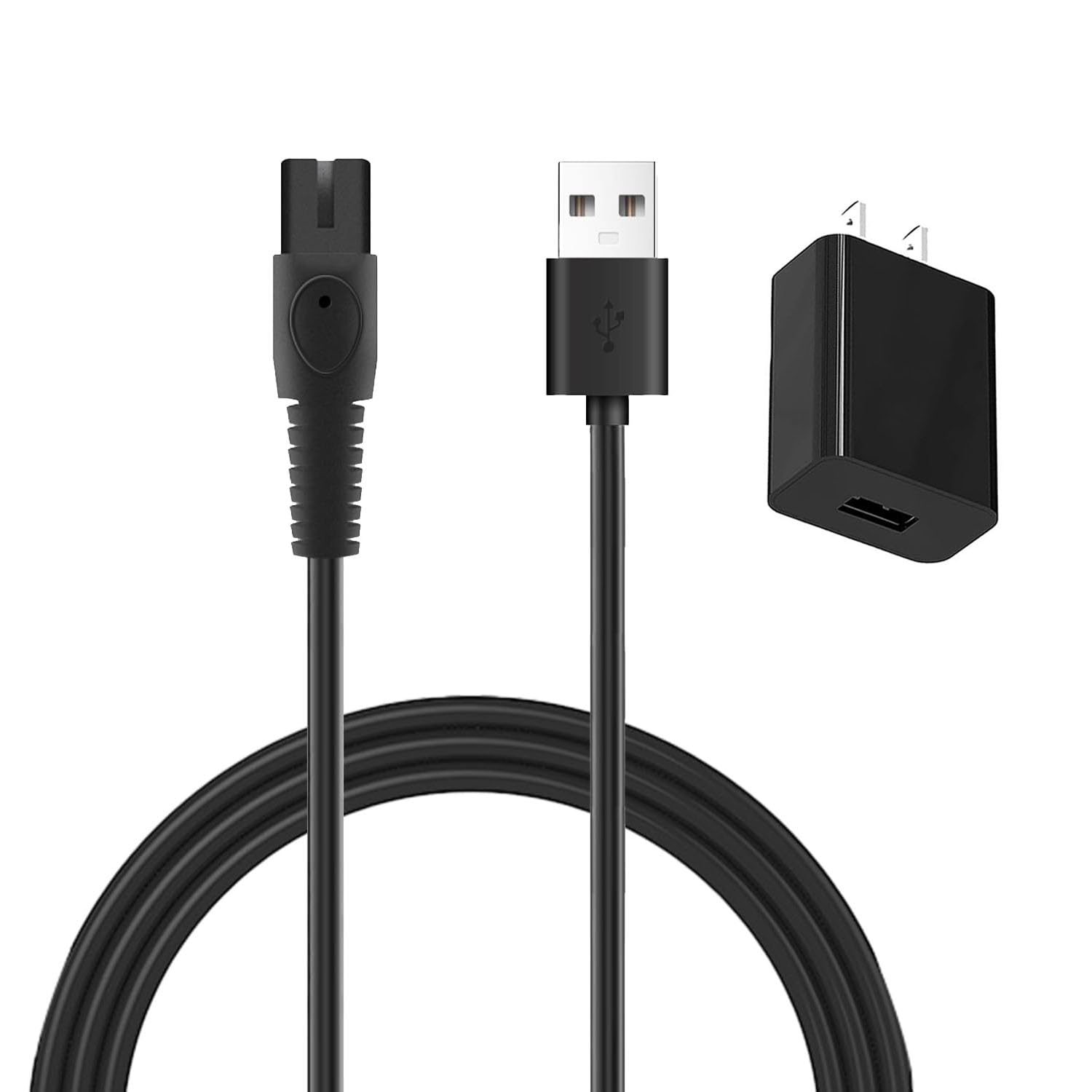 YBQZJSLY OneBlade charger cord compatible with QP2724 and QP4530 for efficient grooming