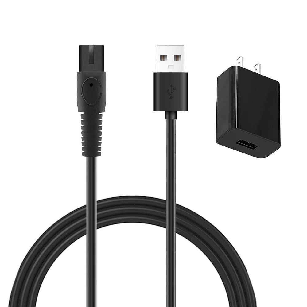 YBQZJSLY OneBlade charger cord compatible with QP2724 and QP4530 for efficient grooming