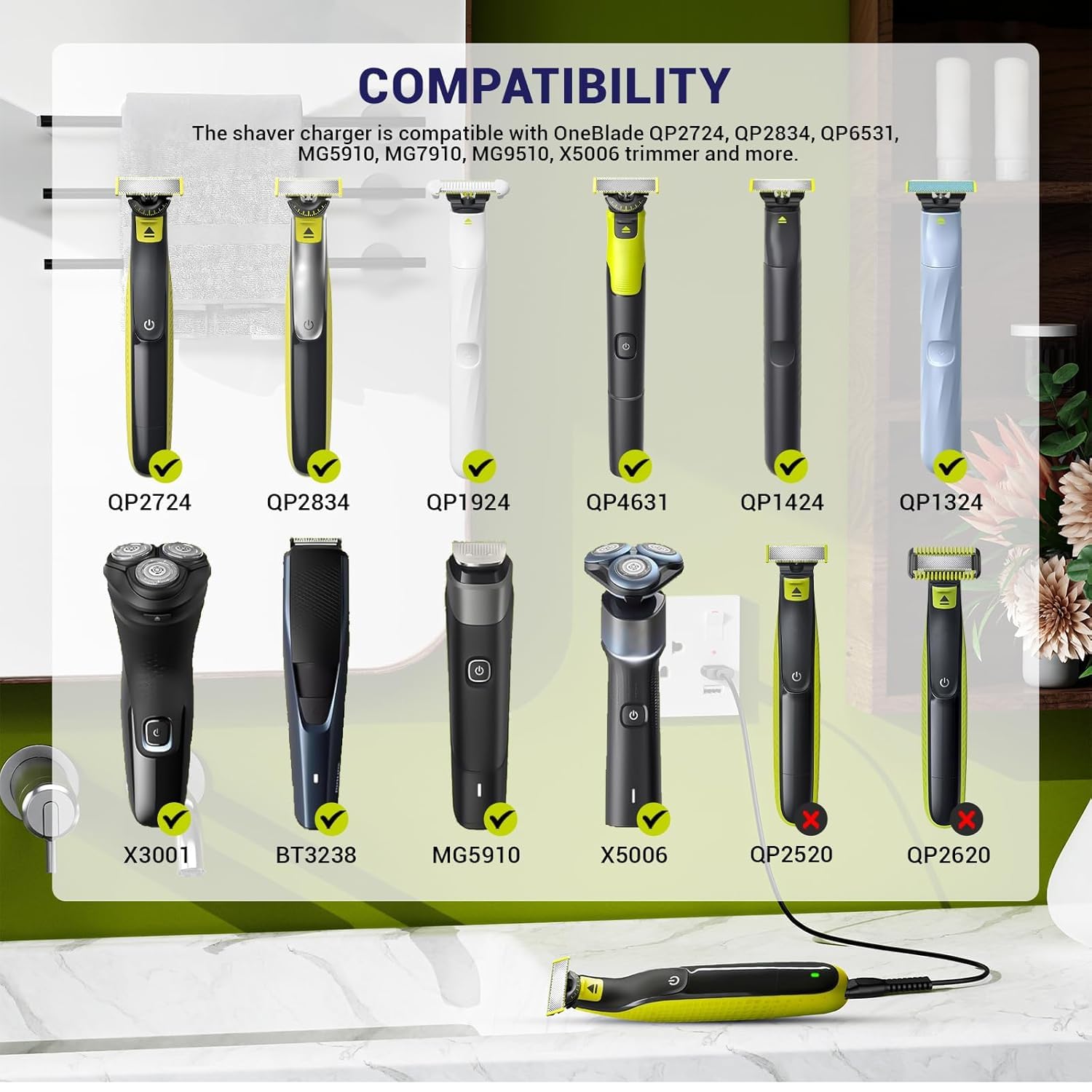 YBQZJSLY charger cord for QP6531 offers reliable 5V output