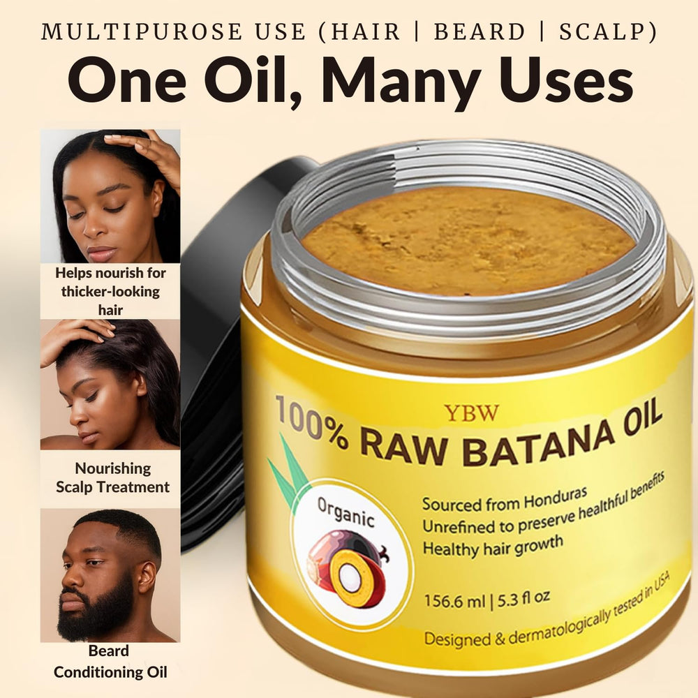 YBW aceite-batana-barba: uso versátil para barba suave y cuidada.