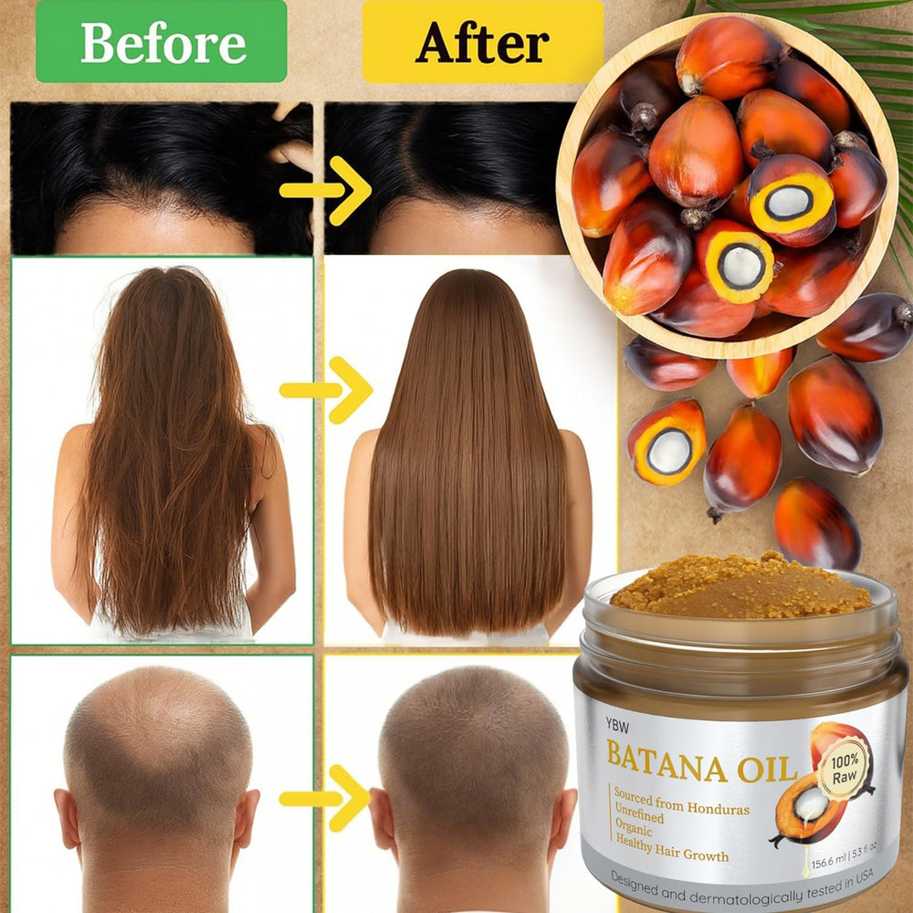 Masaje en el cuero cabelludo con Batana Oil para mayor bienestar.