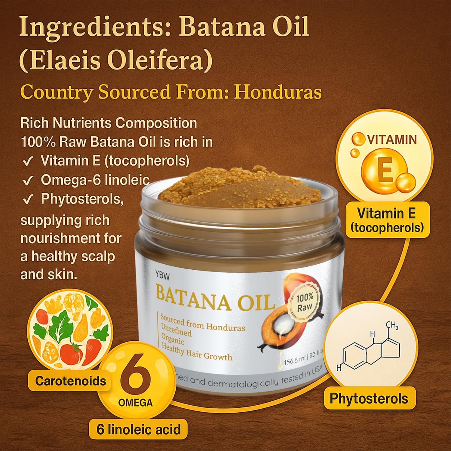 Textura de pasta Batana Oil lista para el cuidado capilar.