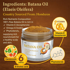 Textura de pasta Batana Oil lista para el cuidado capilar.