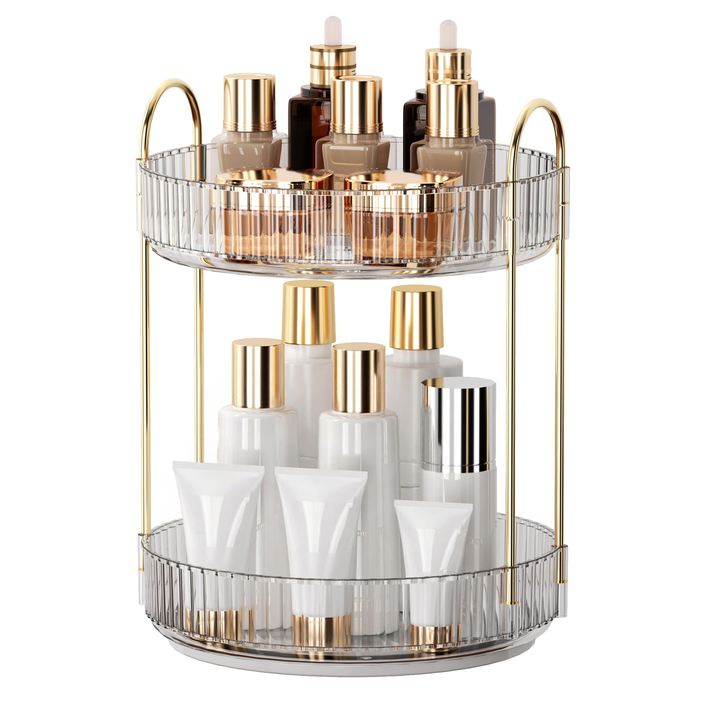 YCIA&DONE 360 rotating makeup organizer for easy vanity access