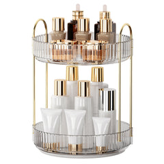 YCIA&DONE 360 rotating makeup organizer for easy vanity access