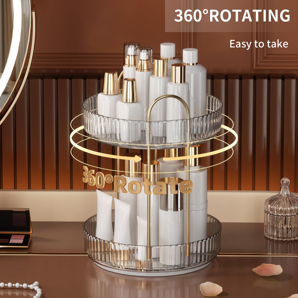 YCIA&DONE two-tier design maximizes counter space and organization