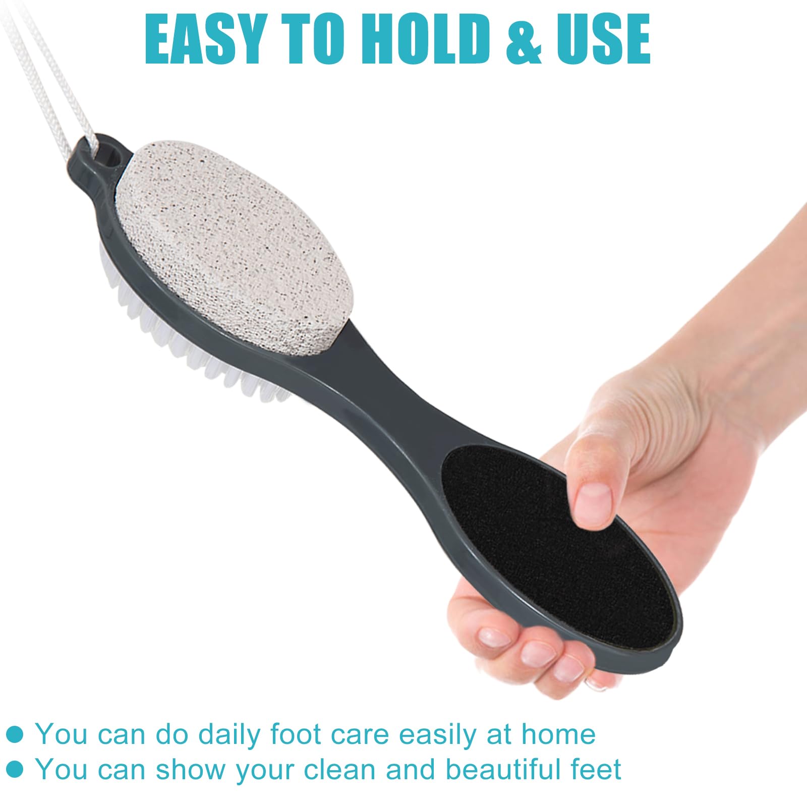 Yclin foot care hooks included for convenient storage and organization