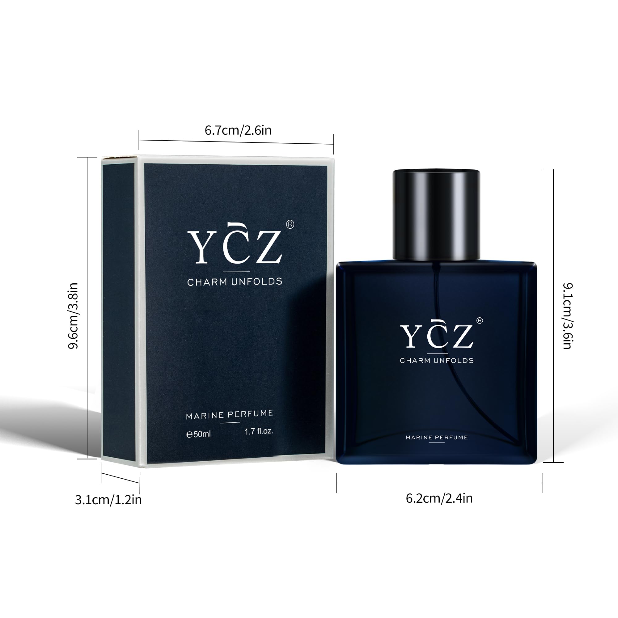 Ycz Charm brand logo close-up communicates quality and trust for discerning buyers.