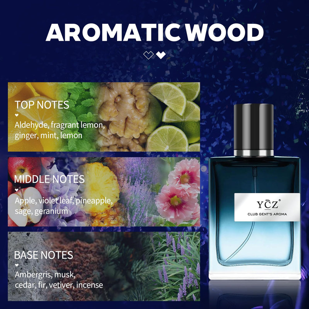 Ycz Club Perfume applied to wrists for even, discreet fragrance release.