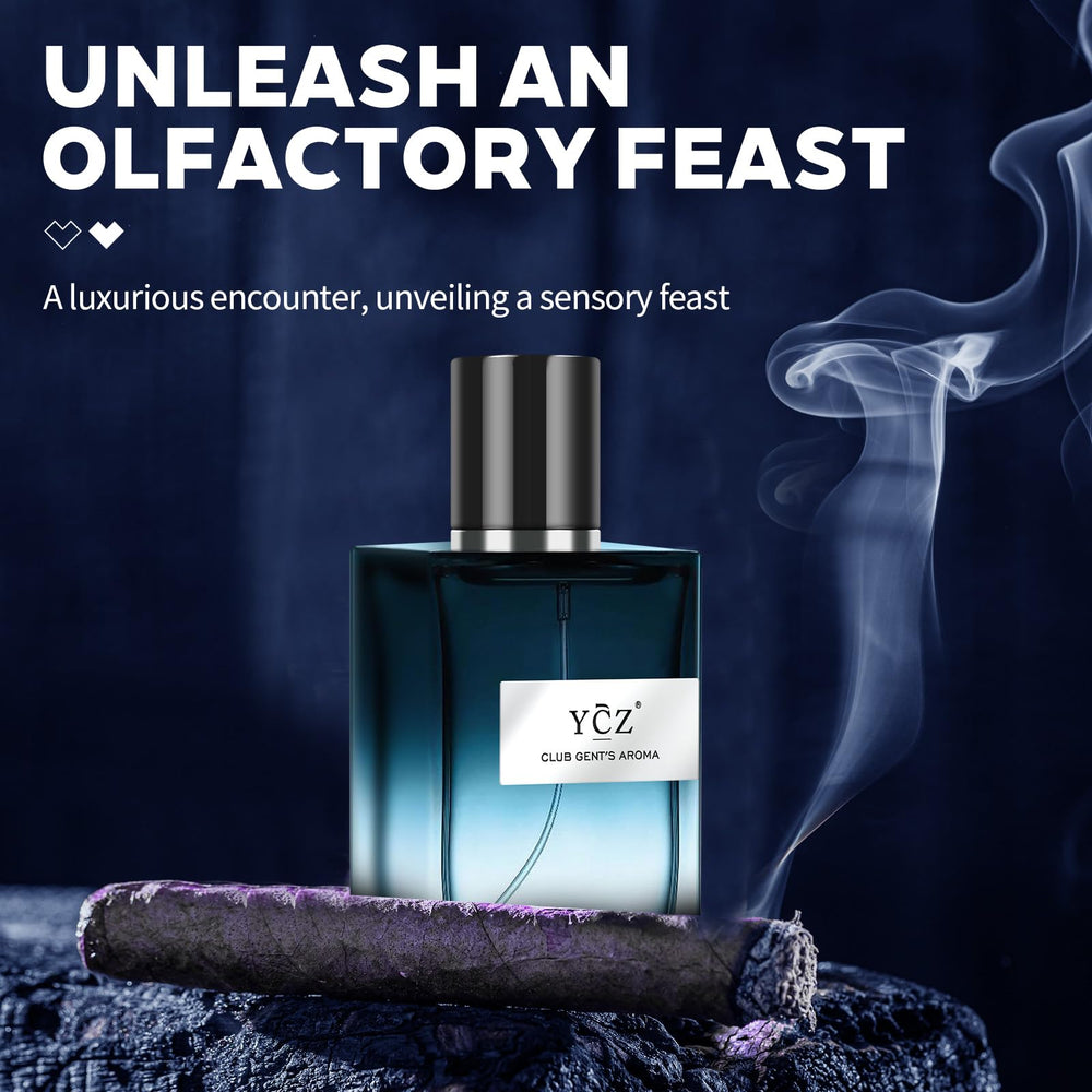 Ycz Club Perfume black packaging highlighting elegance and mystery.