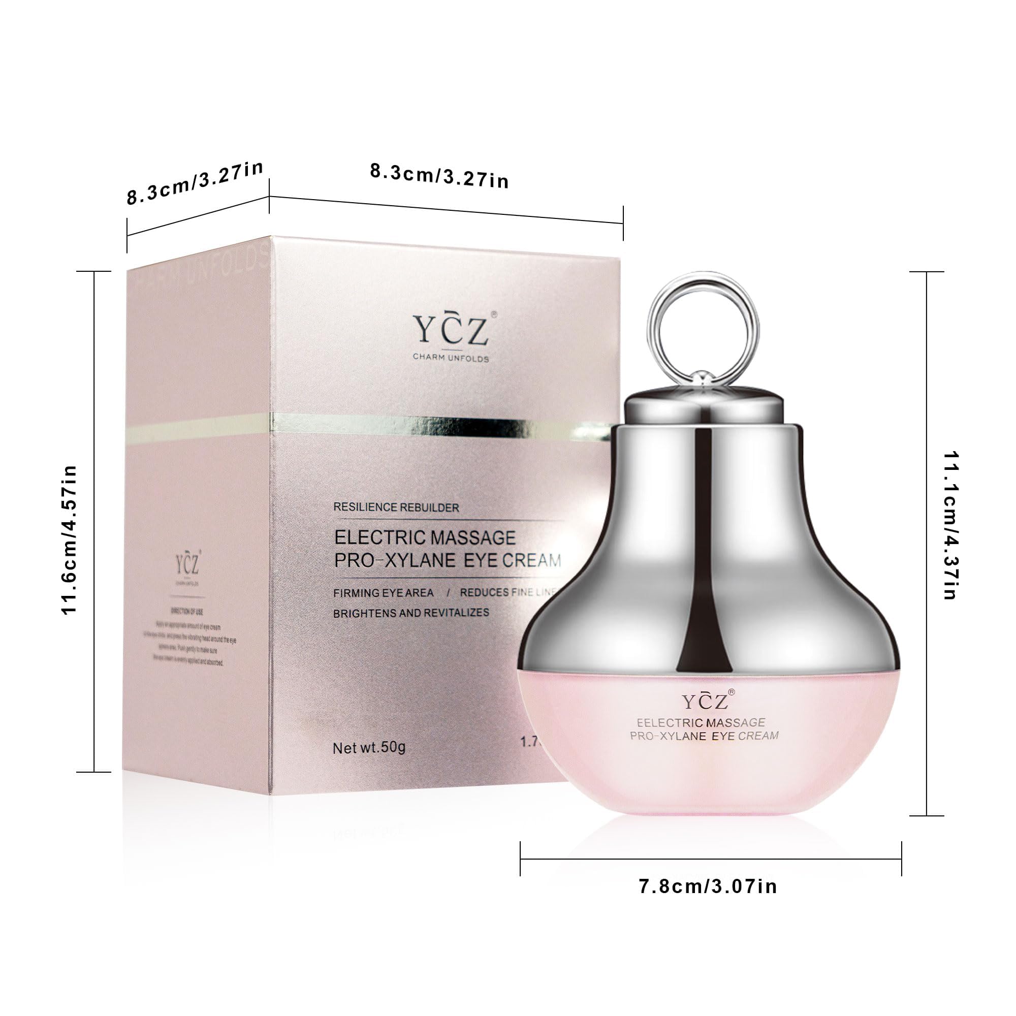 Ycz Crema de Ojos, aplicación sencilla para rutinas matutinas y nocturnas