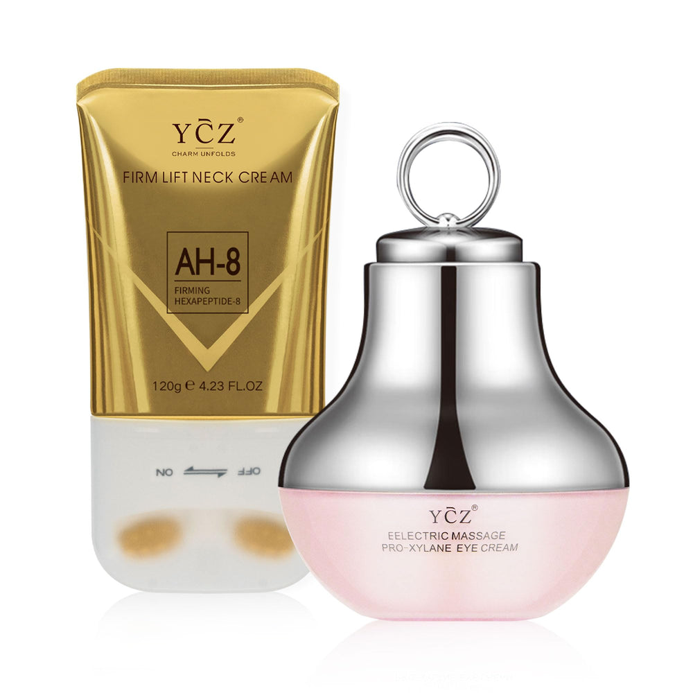 Ycz Neck-Eye Care Set dual-area care for balanced contour and hydration