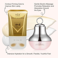 Ycz Neck-Eye Care Set smoothing texture around eyes for a refined look