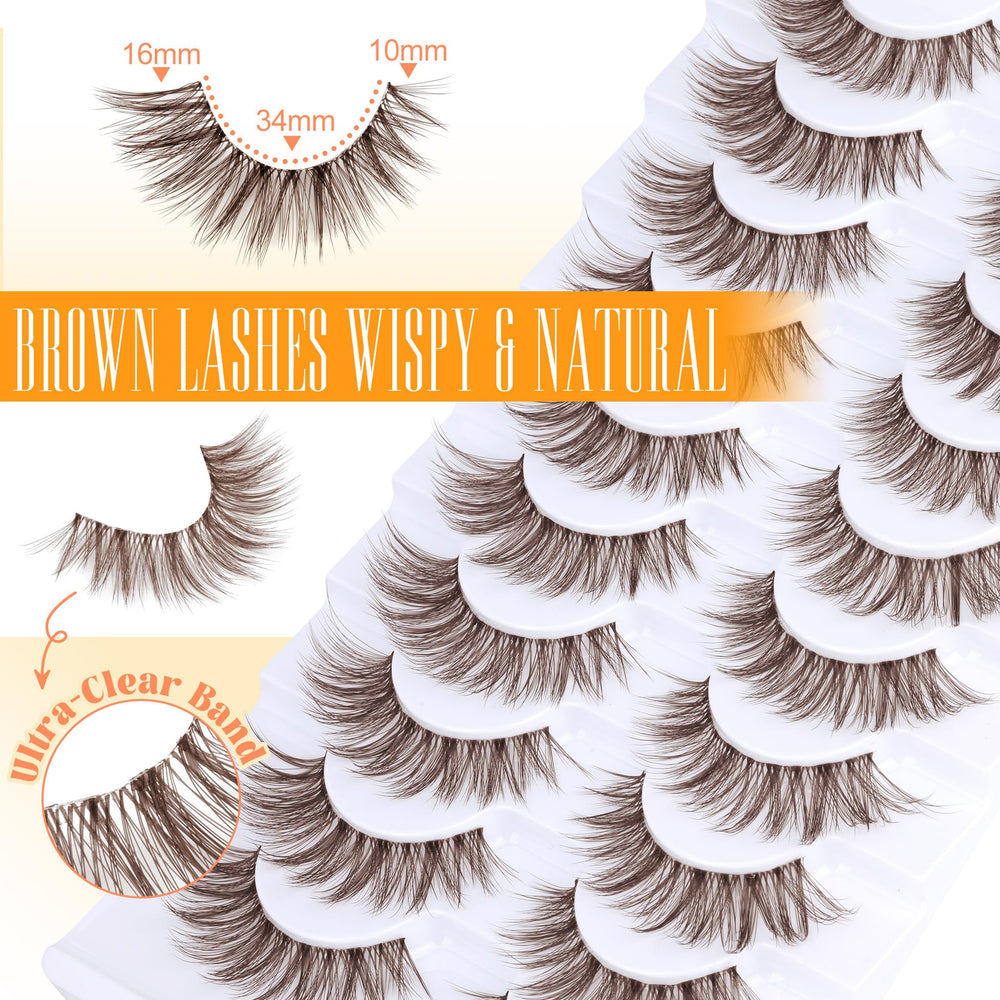 YDAGKH reusable lashes offer multiple wears with easy care.