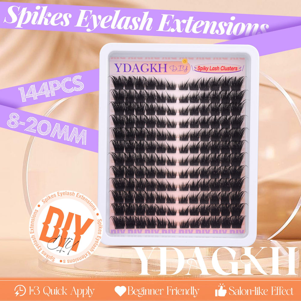 YDAGKH Cat Eye Clusters create dramatic outer corners for a feline silhouette.