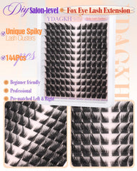 YDAGKH DIY at-home lash kit enables easy at-home customization.