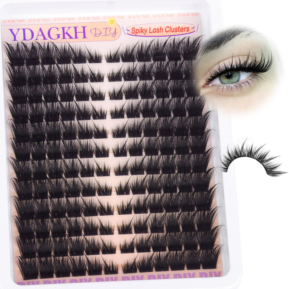 YDAGKH Lightweight lash clusters ensure comfortable all-day wear.