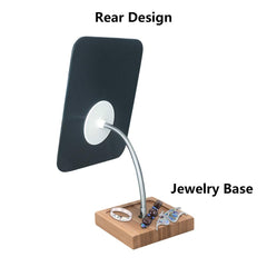 YEAKE 360-degree rotation gooseneck allows flexible angles for close-up work.